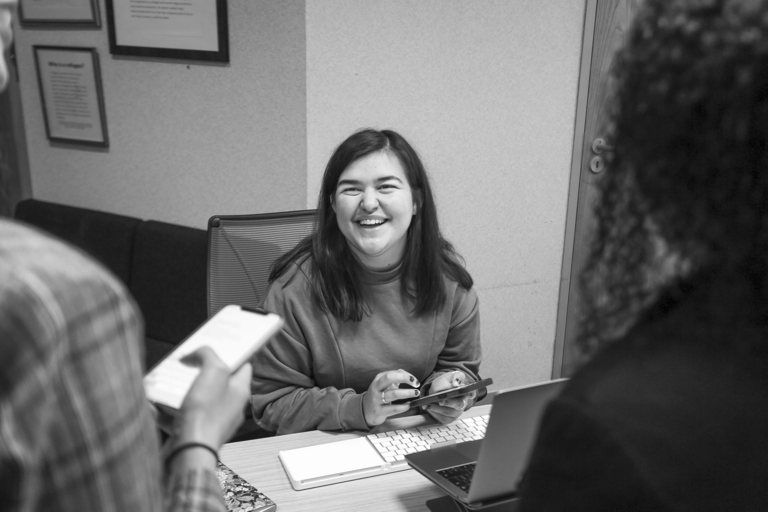 Sheekeba Nasimi, currently a student at the University of Law, works at the charity overseeing the legal clinic as the Legal and development Coordinator.